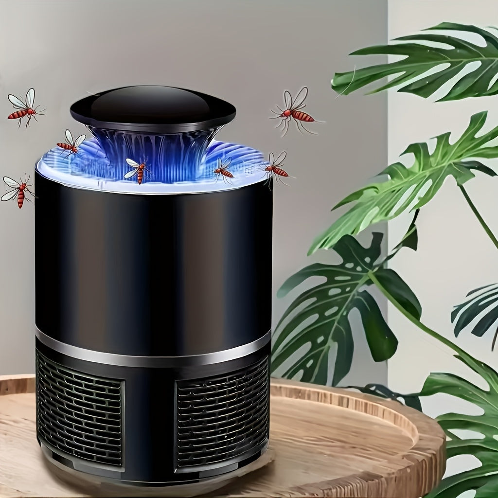 USB Silent Mosquito Lamp – Automatic Insect Catcher with Blue Light
