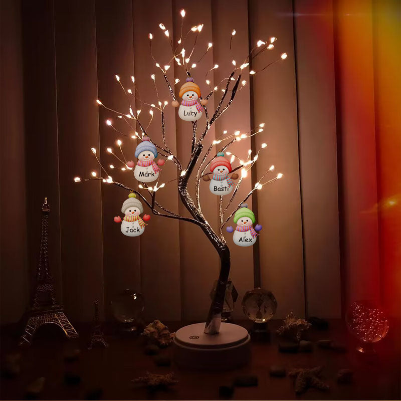 RadiantCharm Holiday LED Centerpiece | Portable Decorative Tree for Christmas and Winter Décor