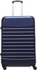 2-Piece Dark Blue Hard Shell Luggage Set – Monaco
