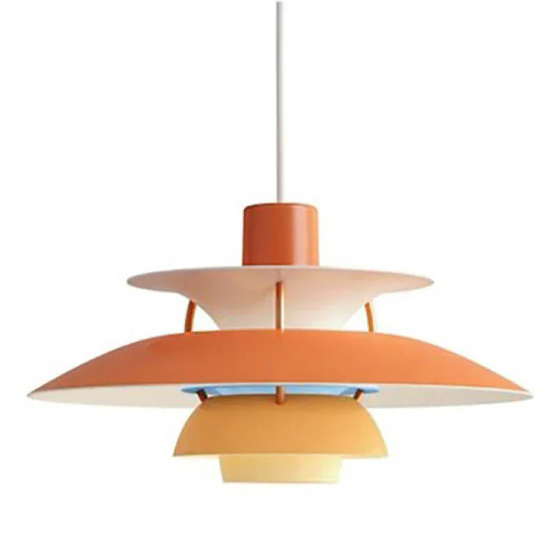 Morandi Modern LED Pendant Light with Shade
