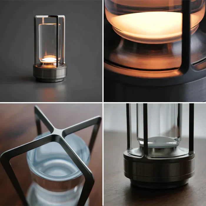 CrystalGlow - Crystal Lantern with Elegant Lighting