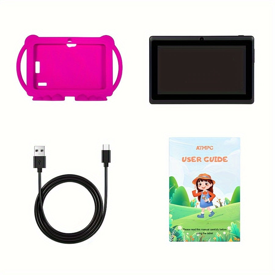 Tablet for Children – With Eye Protection, Shockproof Case and Support for Educational Apps