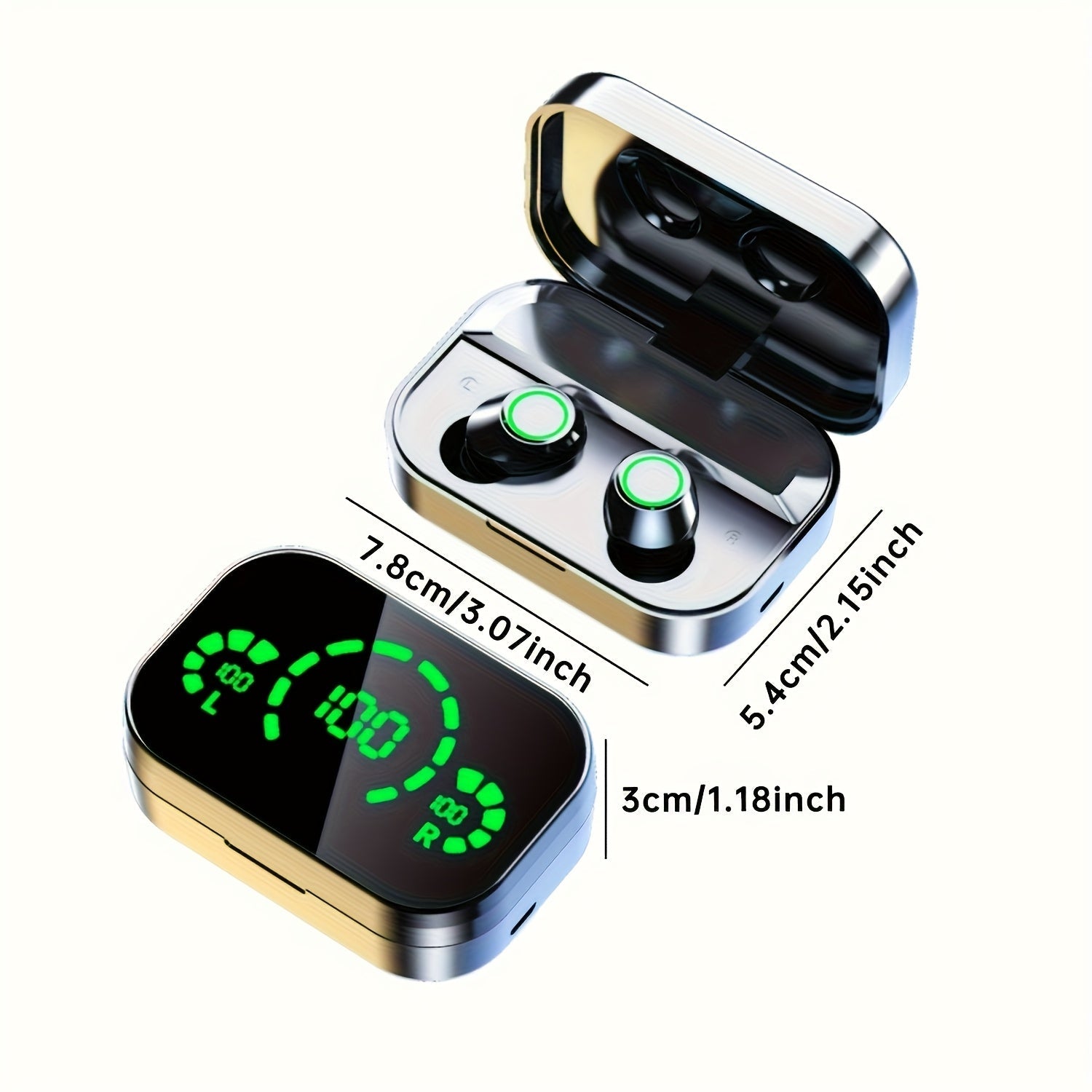 Wireless Stereo Earbuds with Charging Case – Sporty, Comfortable and High-Fidelity Sound