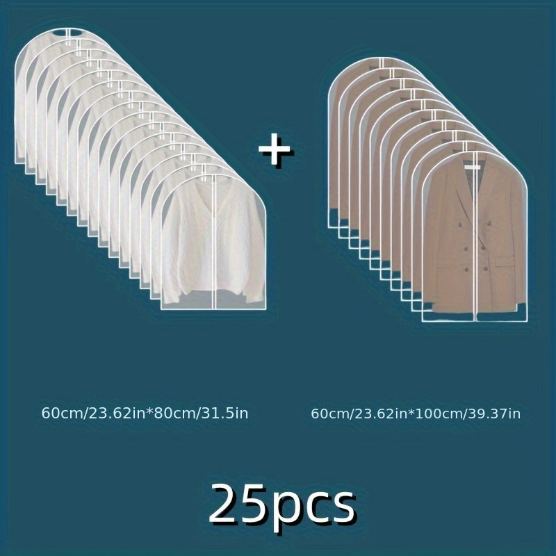 ClearGuard Garment Bags Set – Practical and Protective