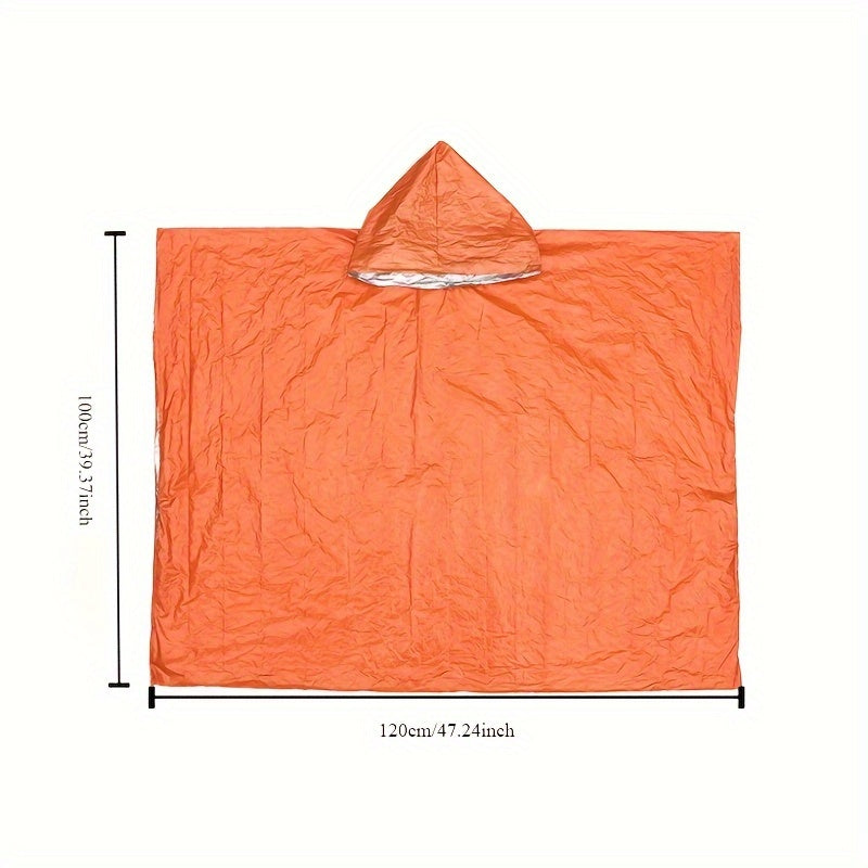 StormGuard Emergency Ponchos - Waterproof and Thermal Protection