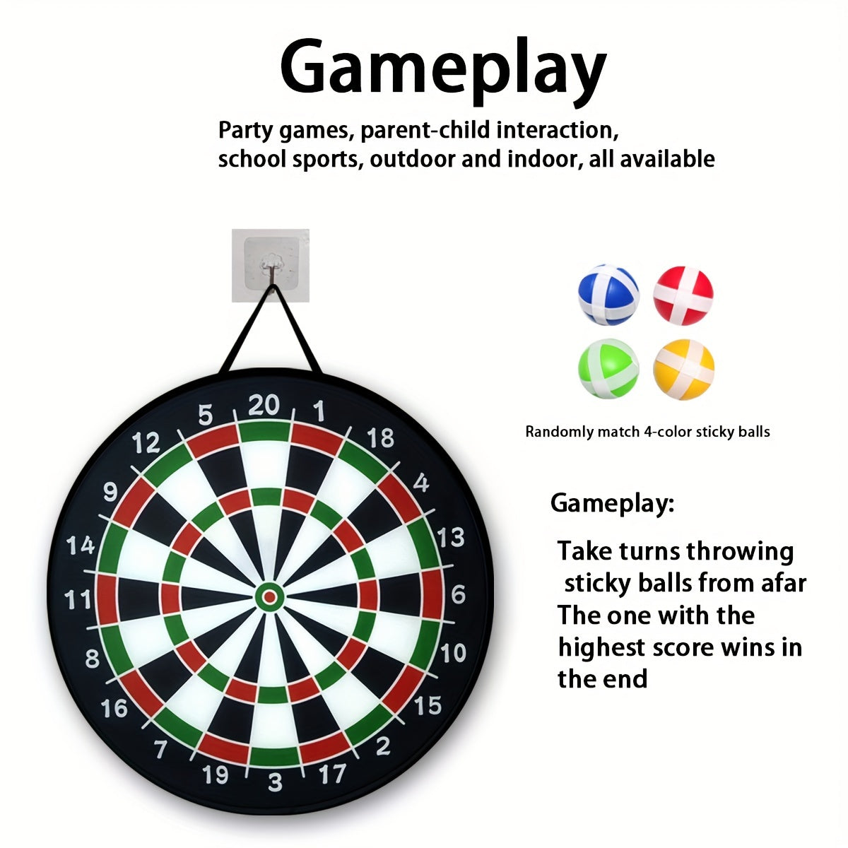 Sticky Dart Challenge Set - For Thrilling Game Moments