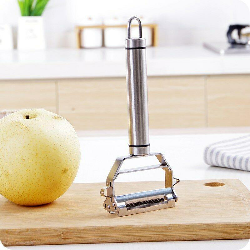 Sandsberg | Ultra-Sharp Stainless Steel Multi-Function Vegetable Peeler & Julienne Cutter