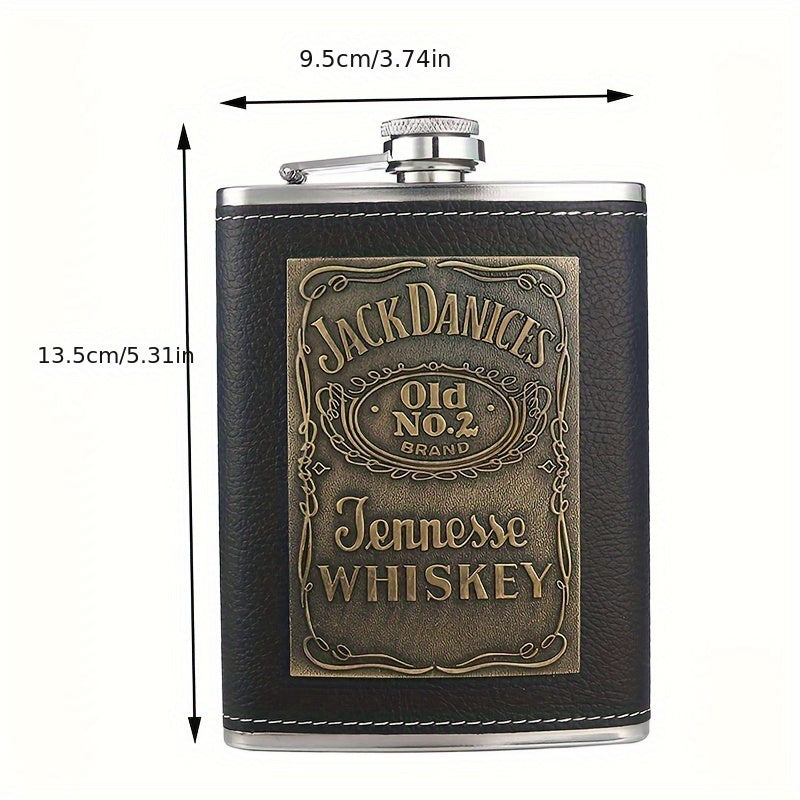 Classic Relief Flask – Compact and Robust