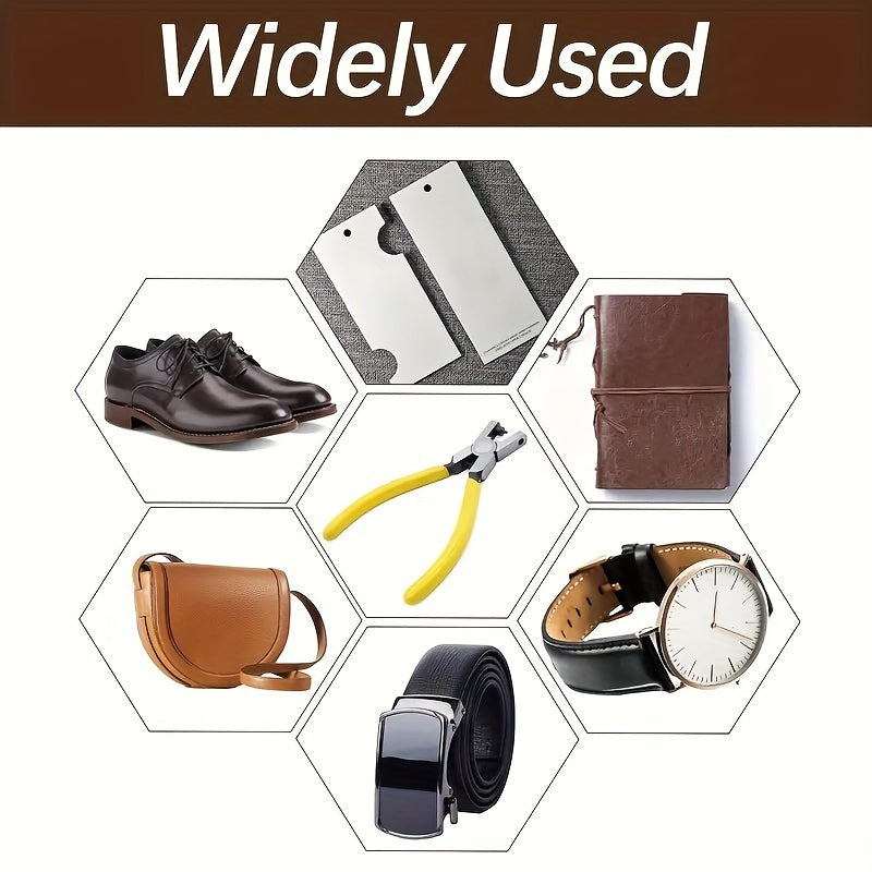 Heavy-Duty Punch and Cutter – For Precision Holes in Leather and Fabrics