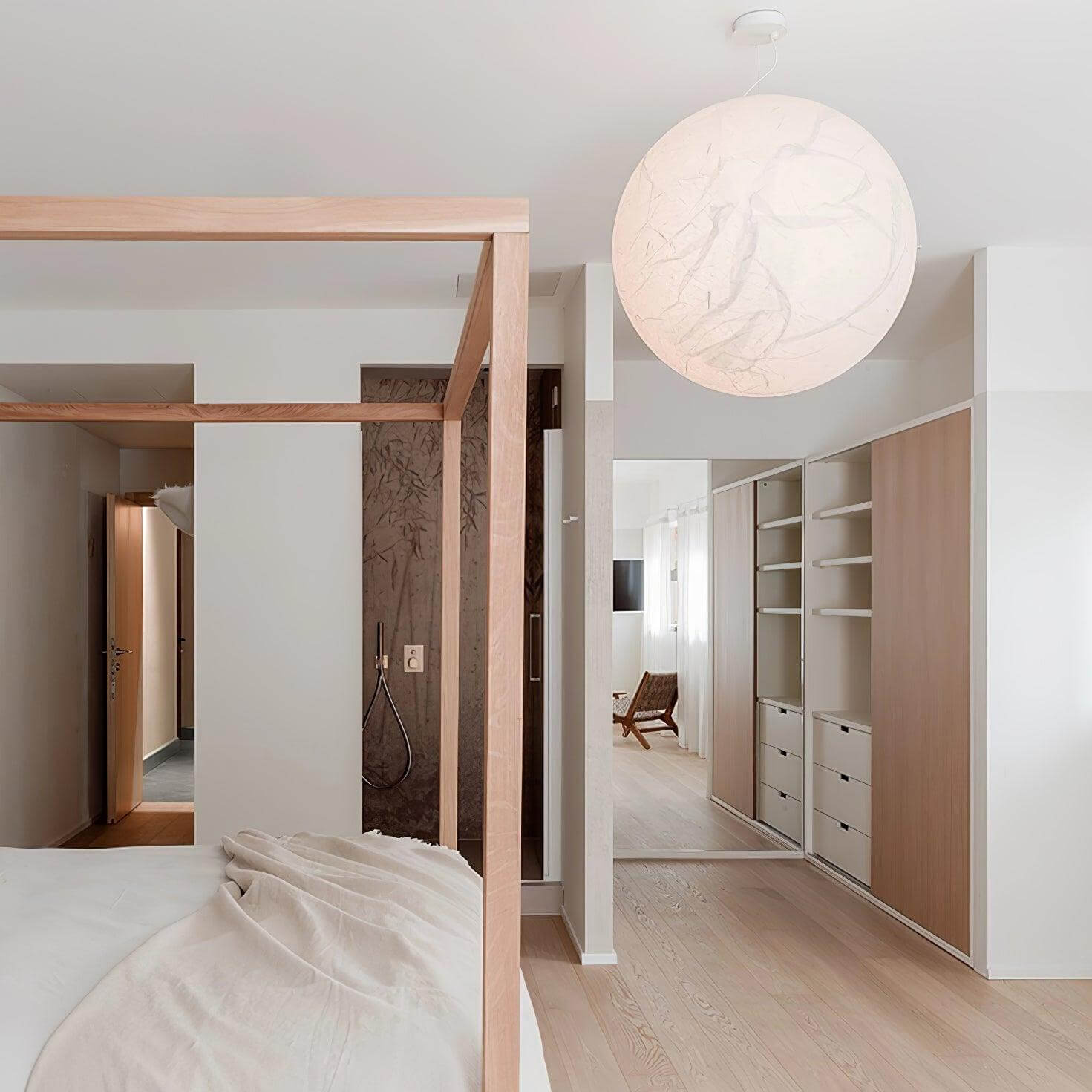 Silk Pendant Light - Atmospheric Lighting for Home