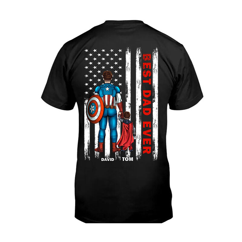 HeroCraft Premium Dad T-Shirt | Customizable Gift for Father’s Day and Everyday Wear