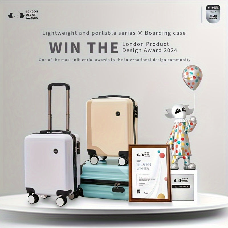 Trendy Suitcase with 4 Wheels – Lightweight and Durable for Your Adventures