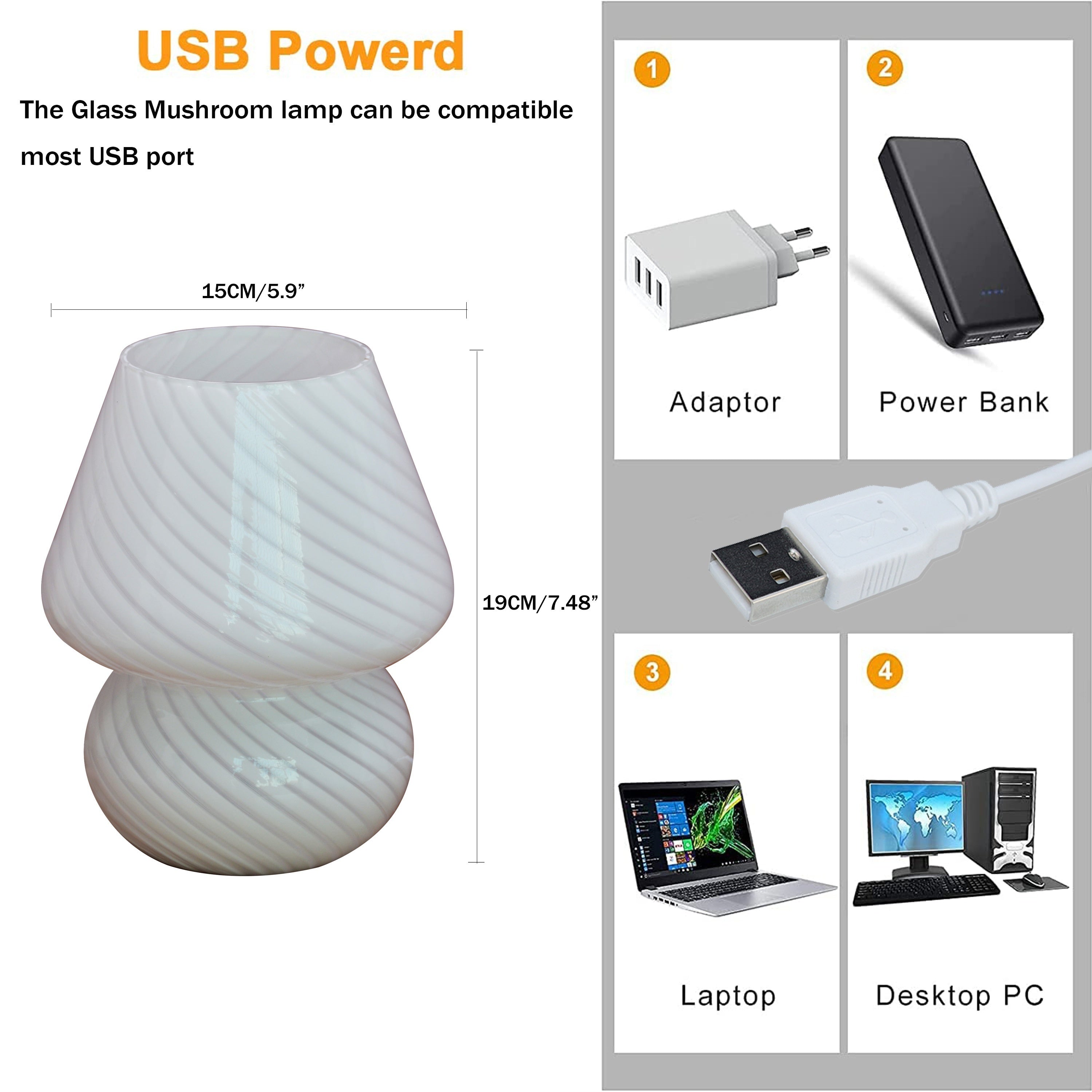 Striped Table Lamp - Atmospheric and Timeless Design