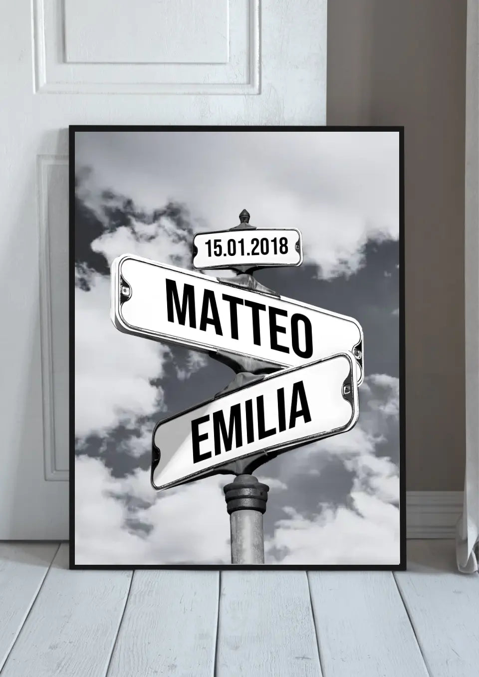 Street Signs Poster for Couples