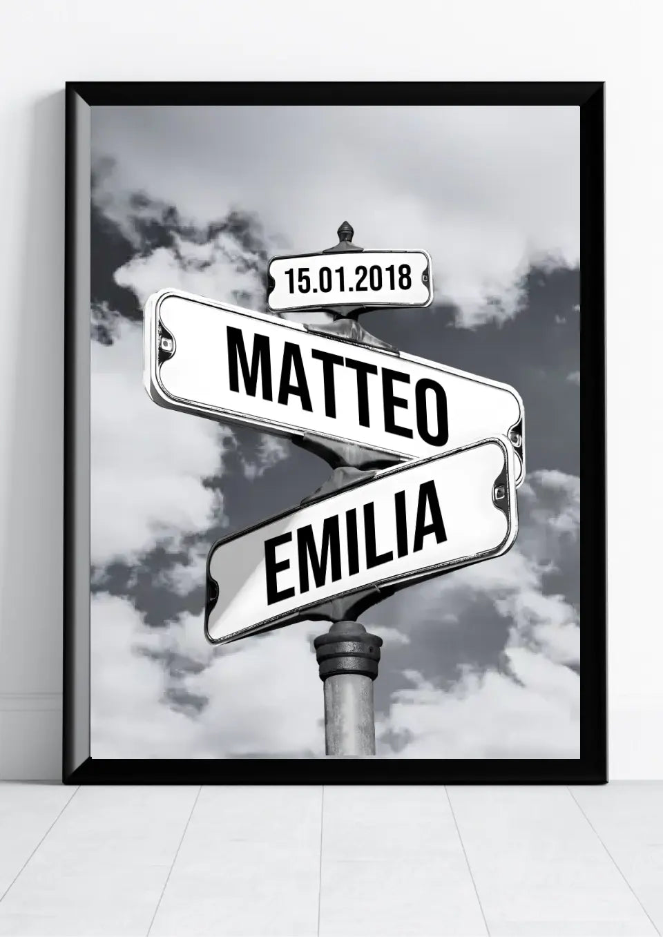 Street Signs Poster for Couples