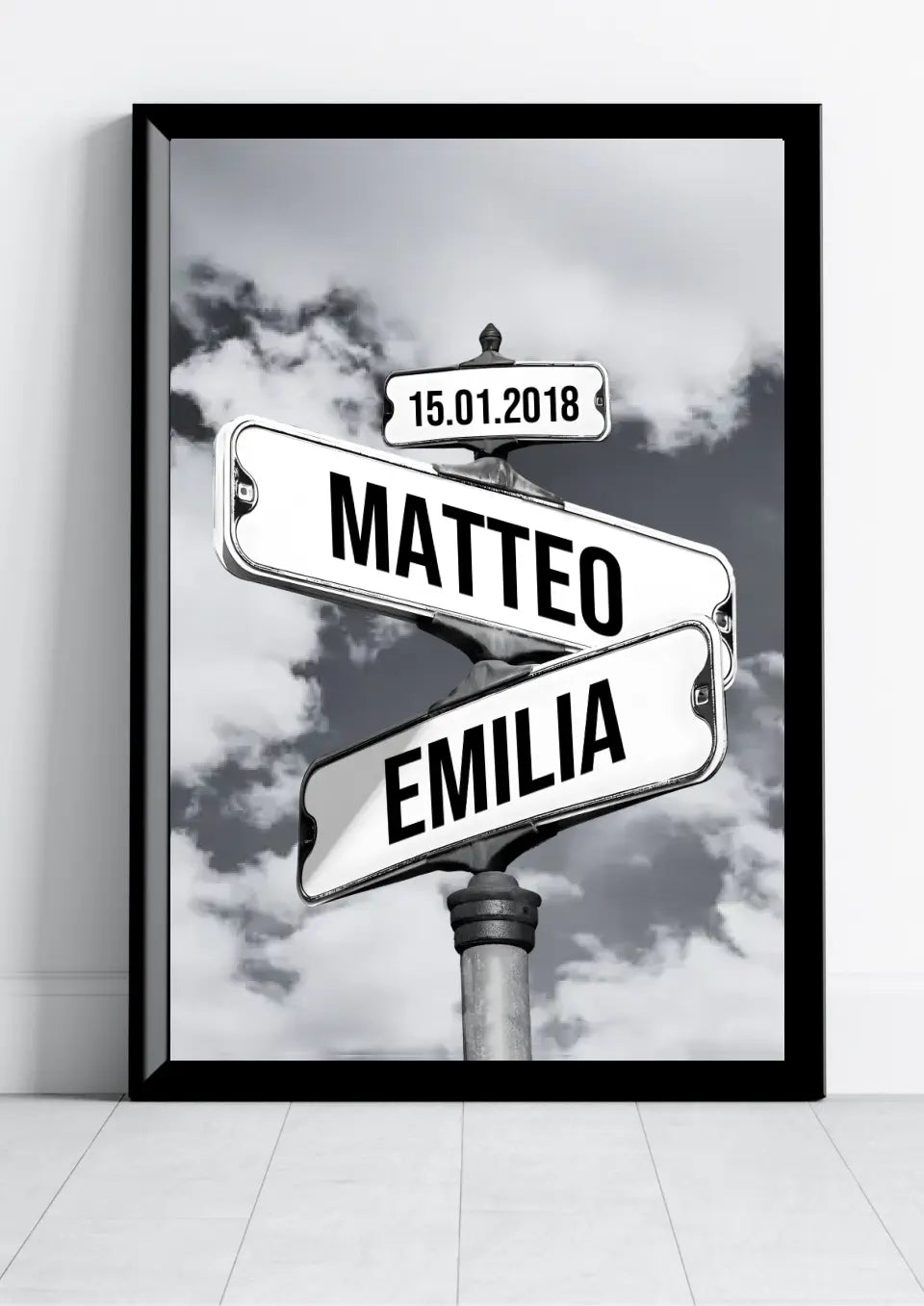 Street Signs Poster for Couples