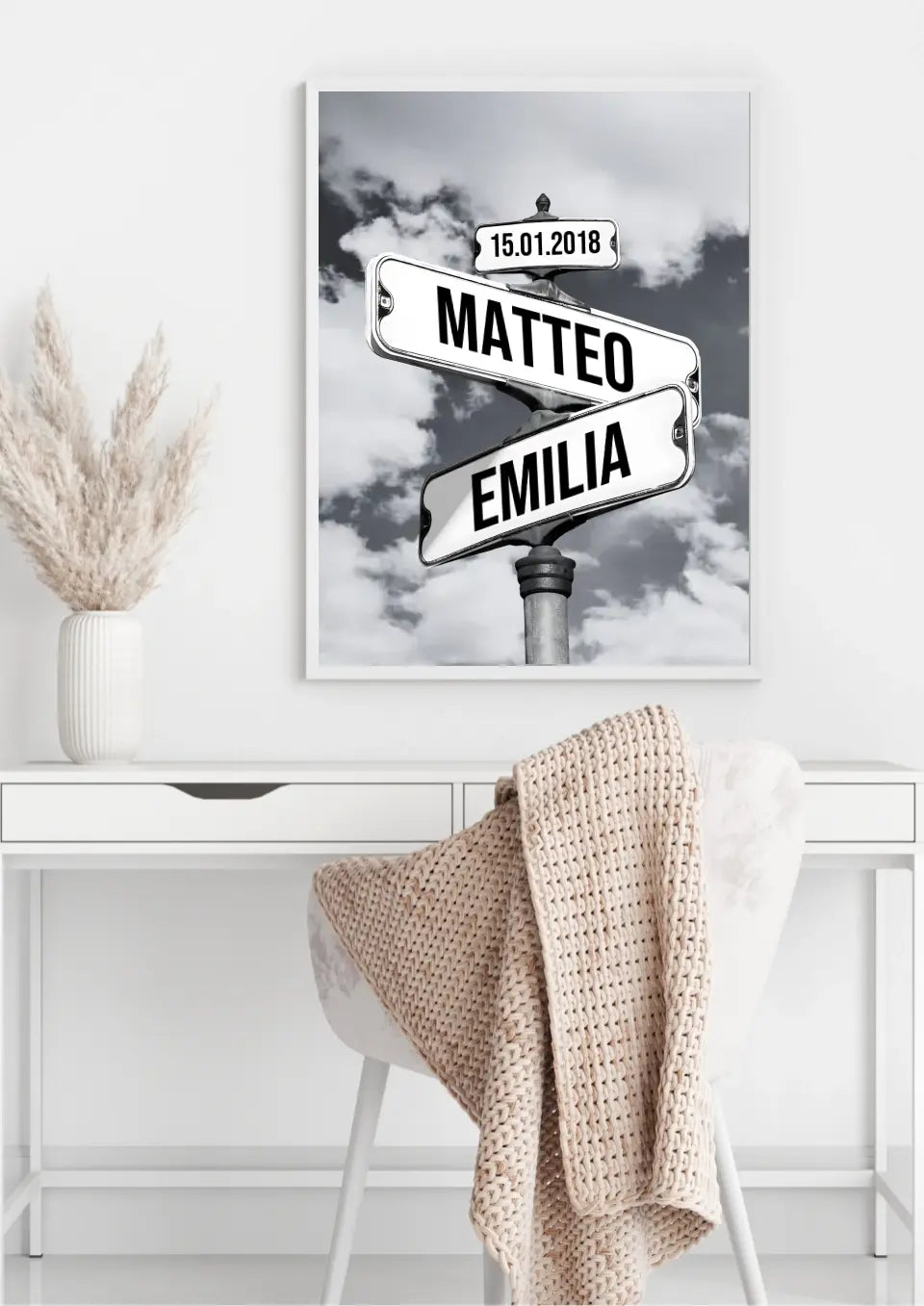 Street Signs Poster for Couples