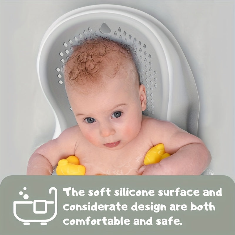 SafeNest Baby Bath Seat - Ergonomic & Ventilated Support
