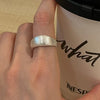 Adjustable Silver Dome Ring – Nora