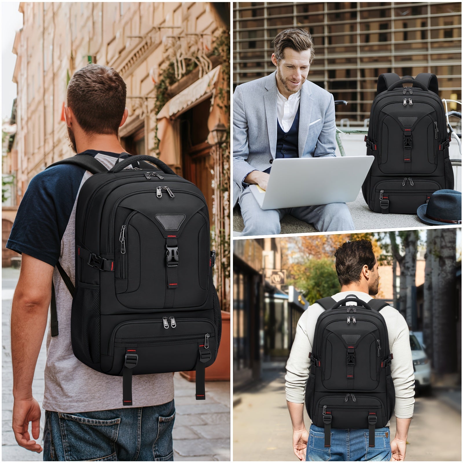 Multifunctional Backpack - Spacious, practical, and ideal for work or travel