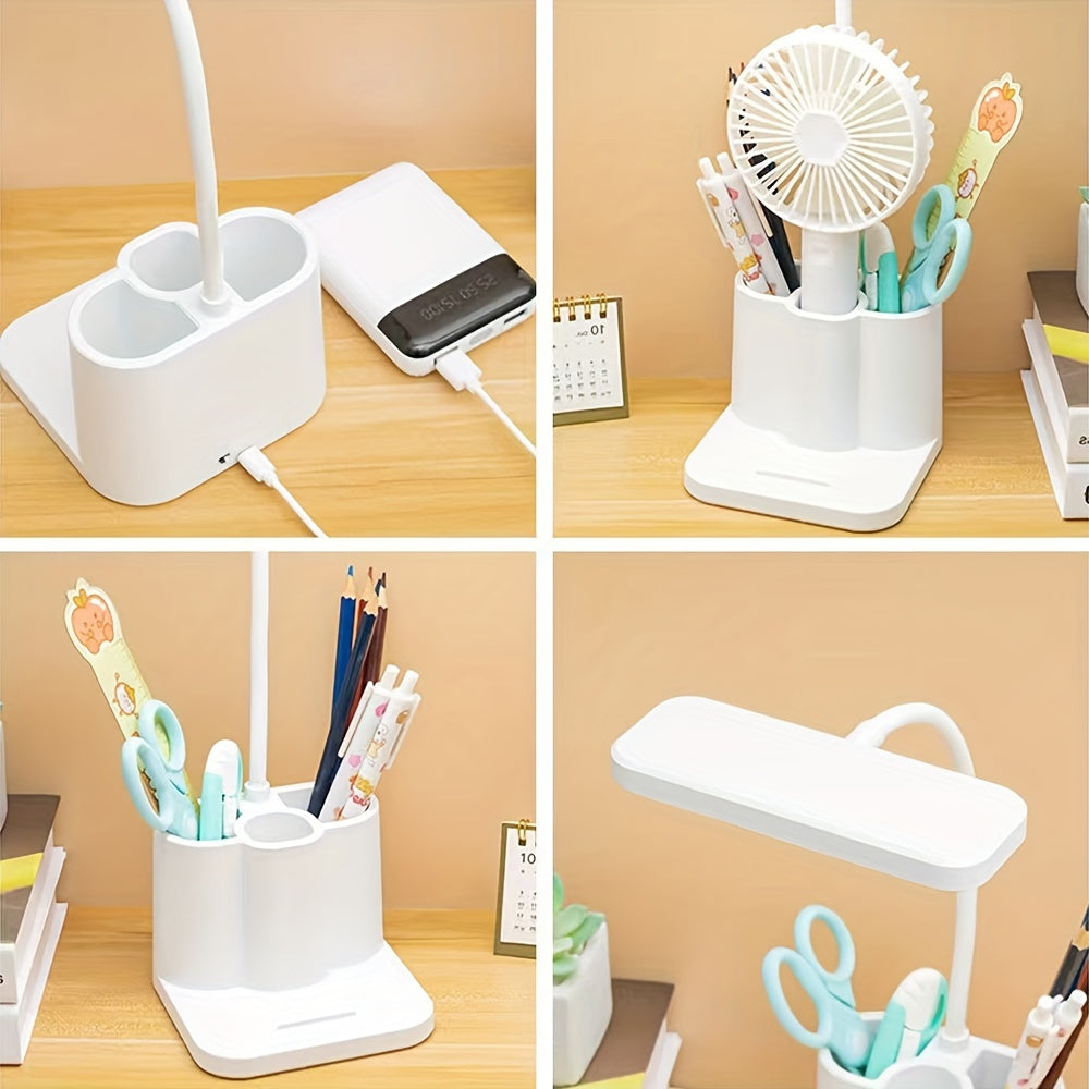 Multifunctional LED Desk Lamp - Convenient and Eye-Friendly