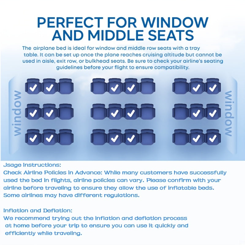 AirRest Inflatable Travel Bed – Safe and Comfortable Sleeping