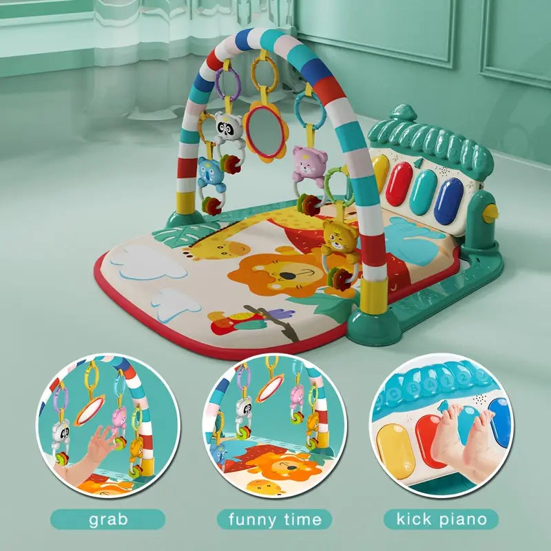 MelodyPlay - Musical Gym Play Mat with Piano & Activities