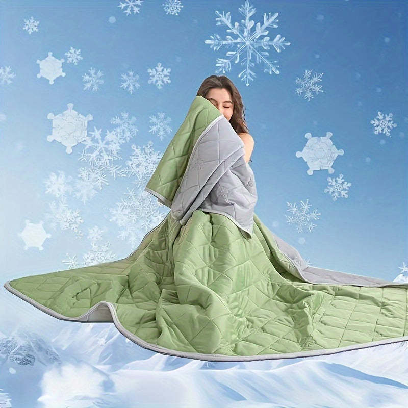 Reversible Cooling Summer Blanket – Lightweight & Breathable