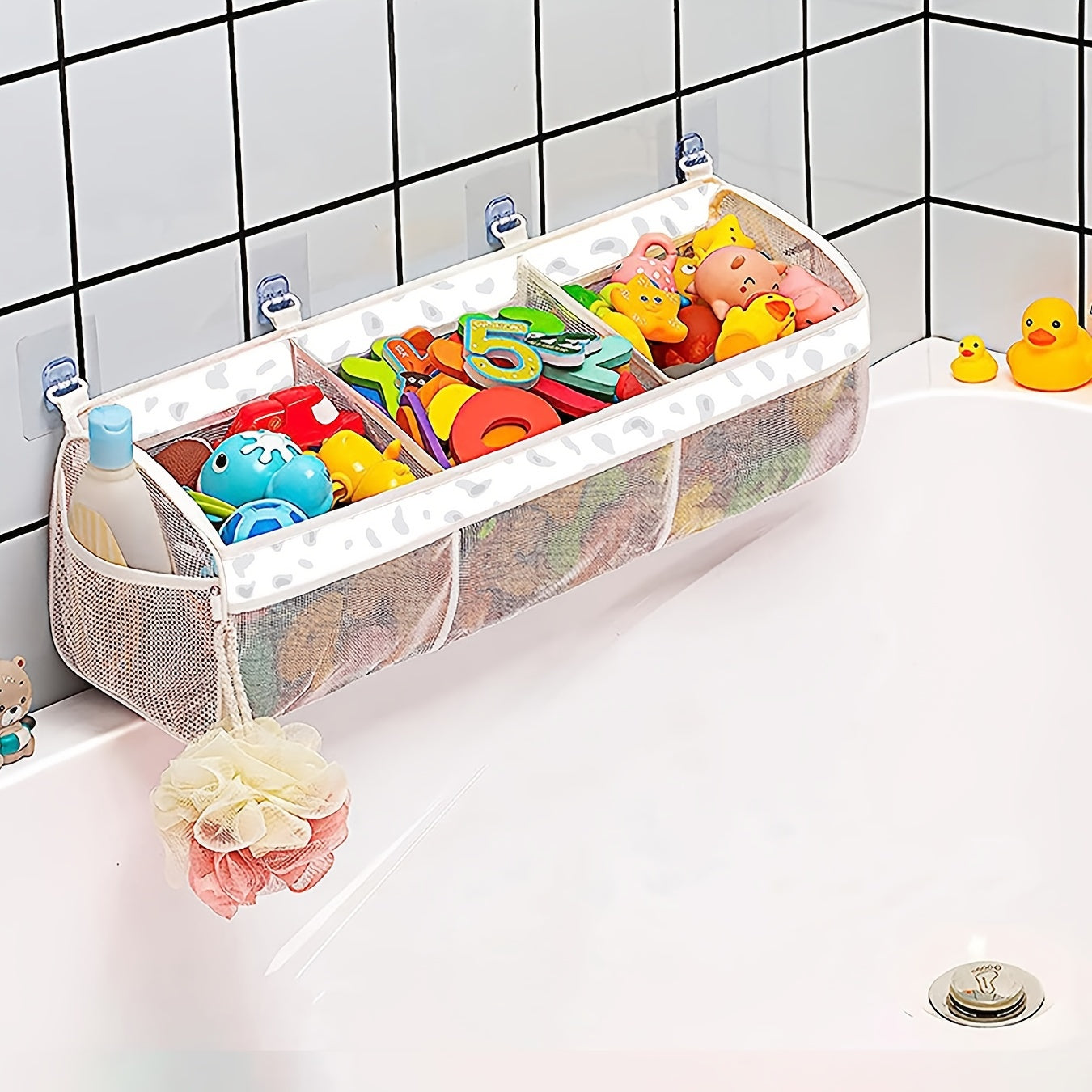 Mesh Bath Toy Organiser - Perfect for Organisation