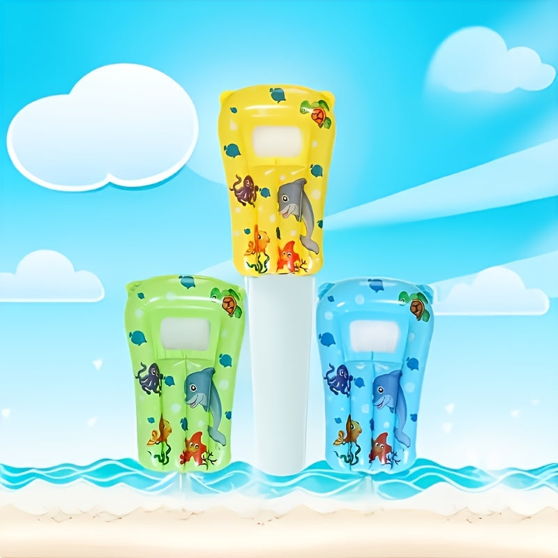 Inflatable Swim Board – One Size Fits All with Fun Sea Creature Design