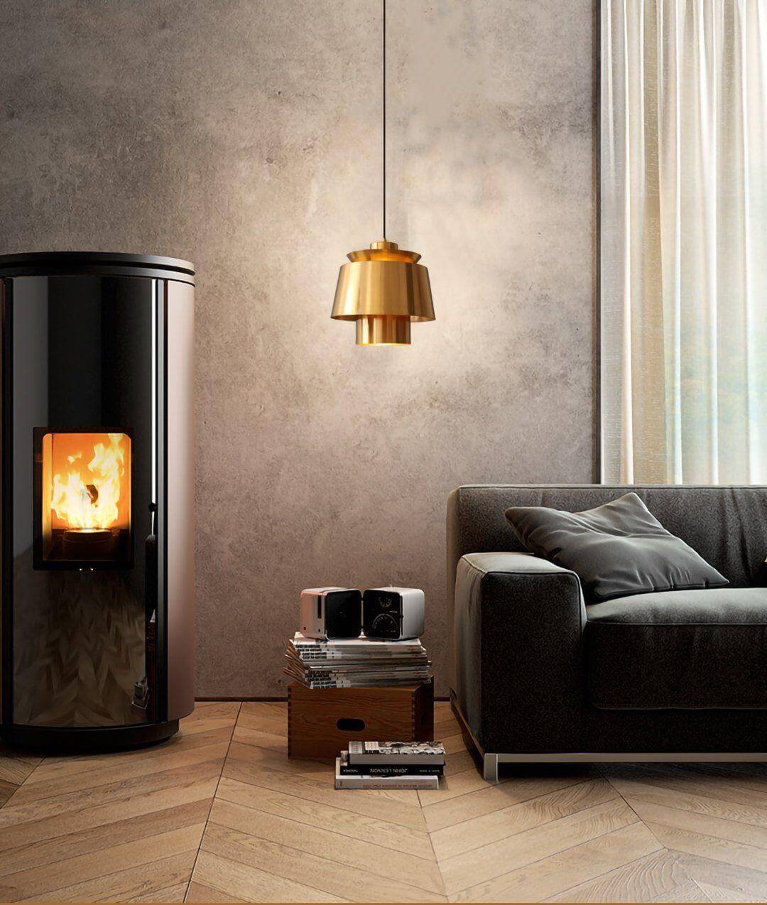 Modern Pendant Light - Star Pattern Design