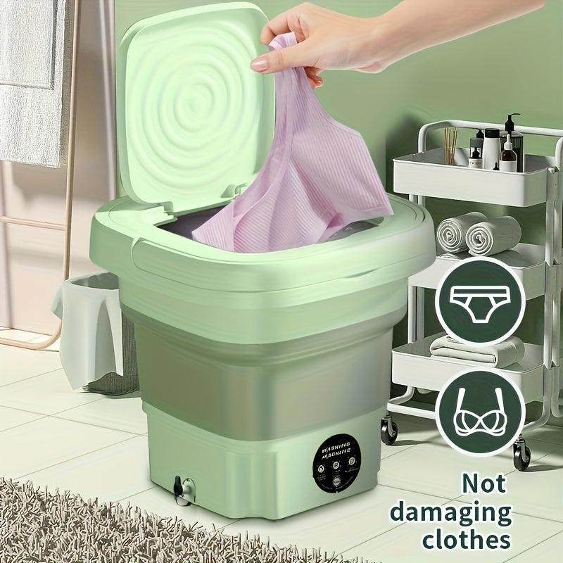 FlexiWash Foldable Washing Machine – Practical and Space-Saving