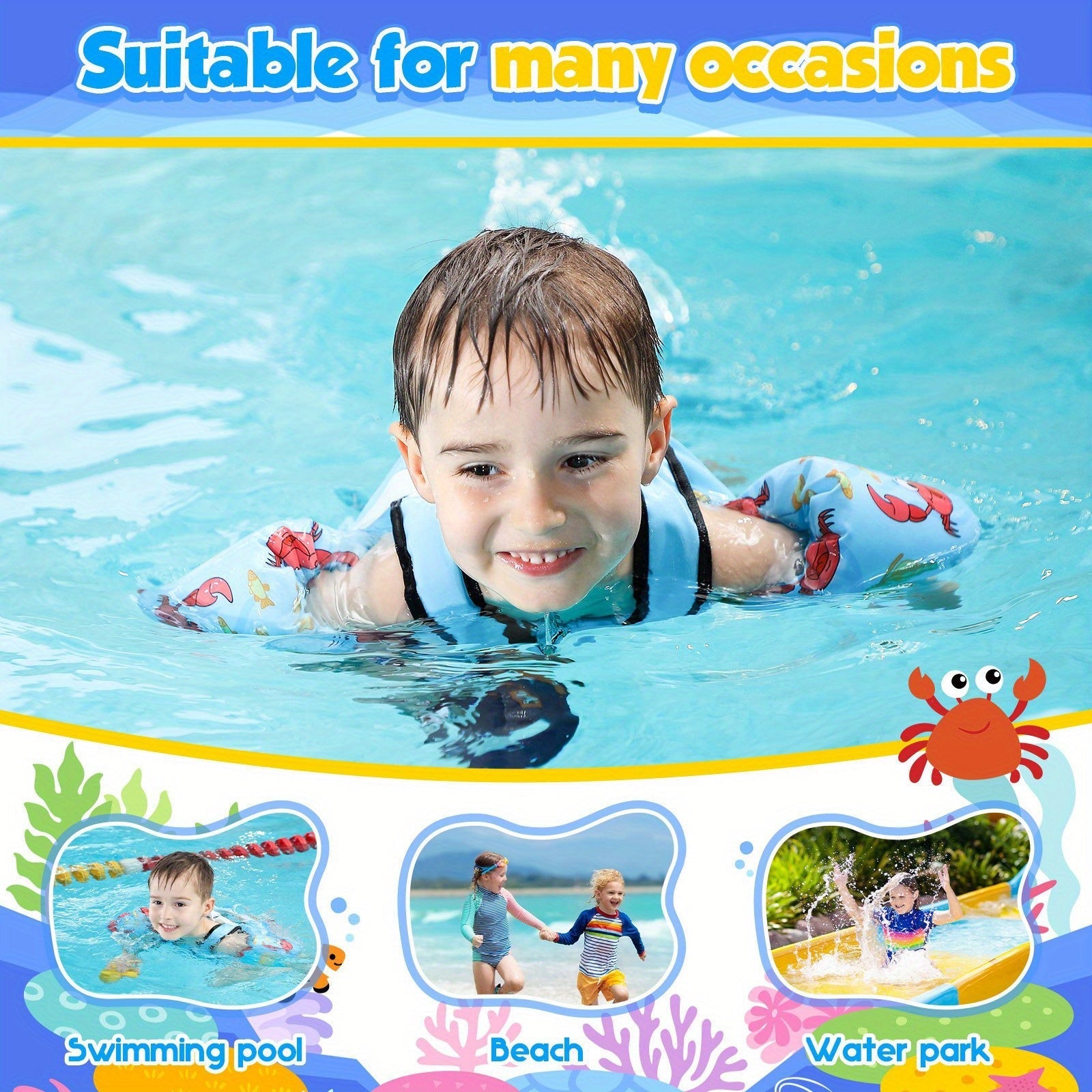 DinoGuard Children’s Life Jacket – Removable Wings & Safe Fit