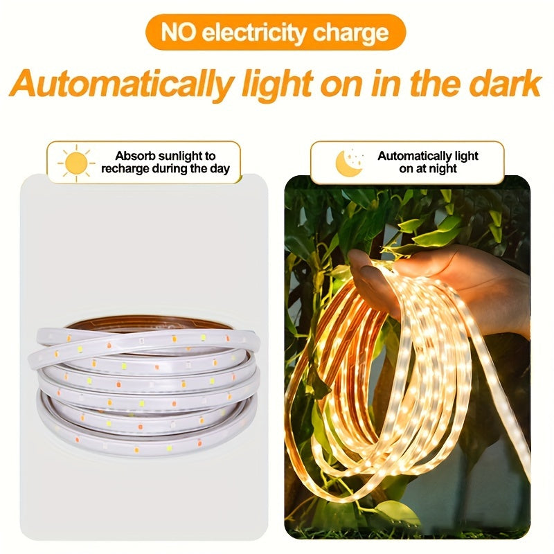 SolarGlow LED Light Strip – For Creative Outdoor Lighting