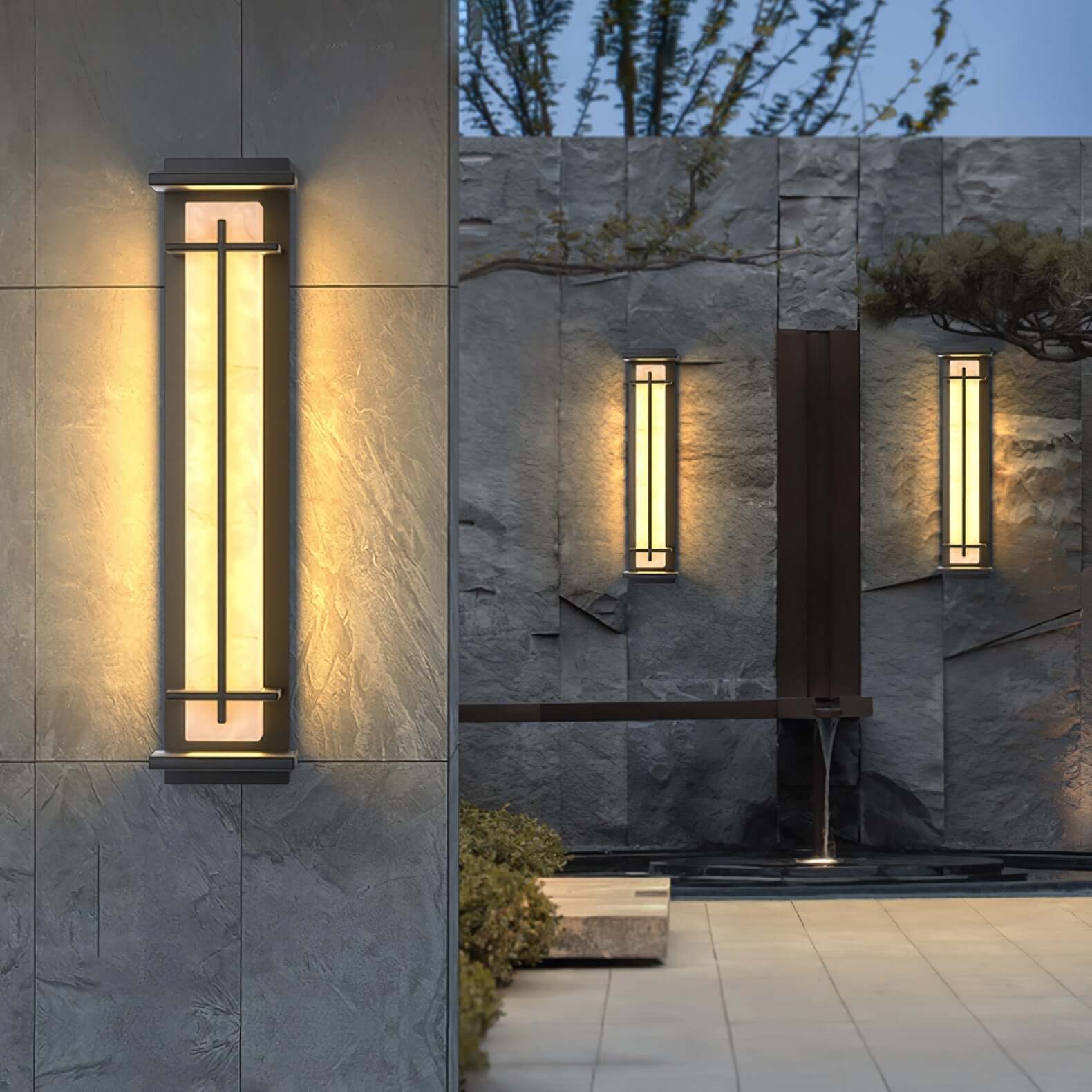 Modern Outdoor Wall Light - Waterproof & Durable