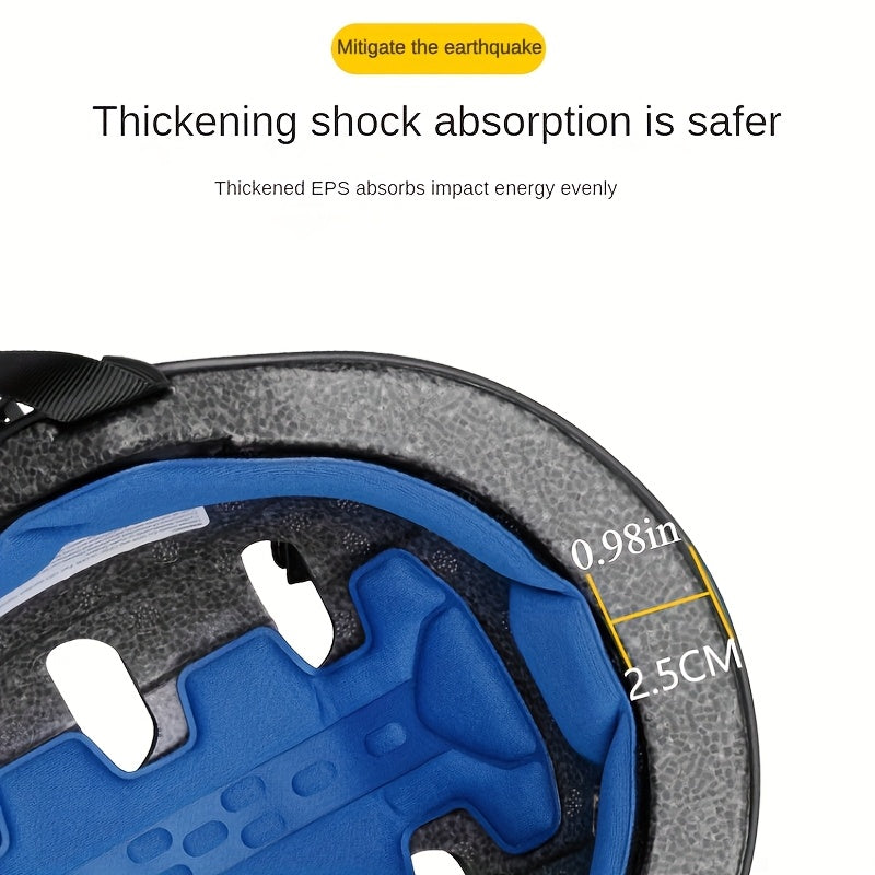 Safe Youth Bike Helmet - Reliable Protection with Thick EPS Lining