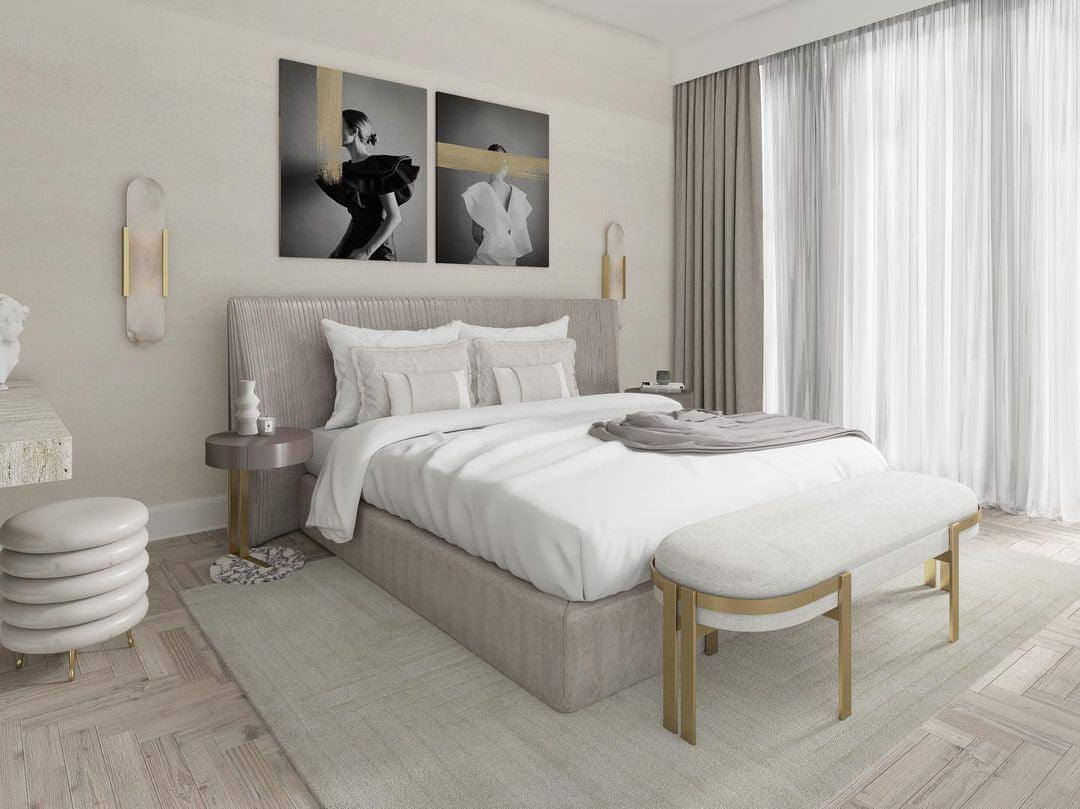 Modern Wall Lamp - Alabaster & Metal