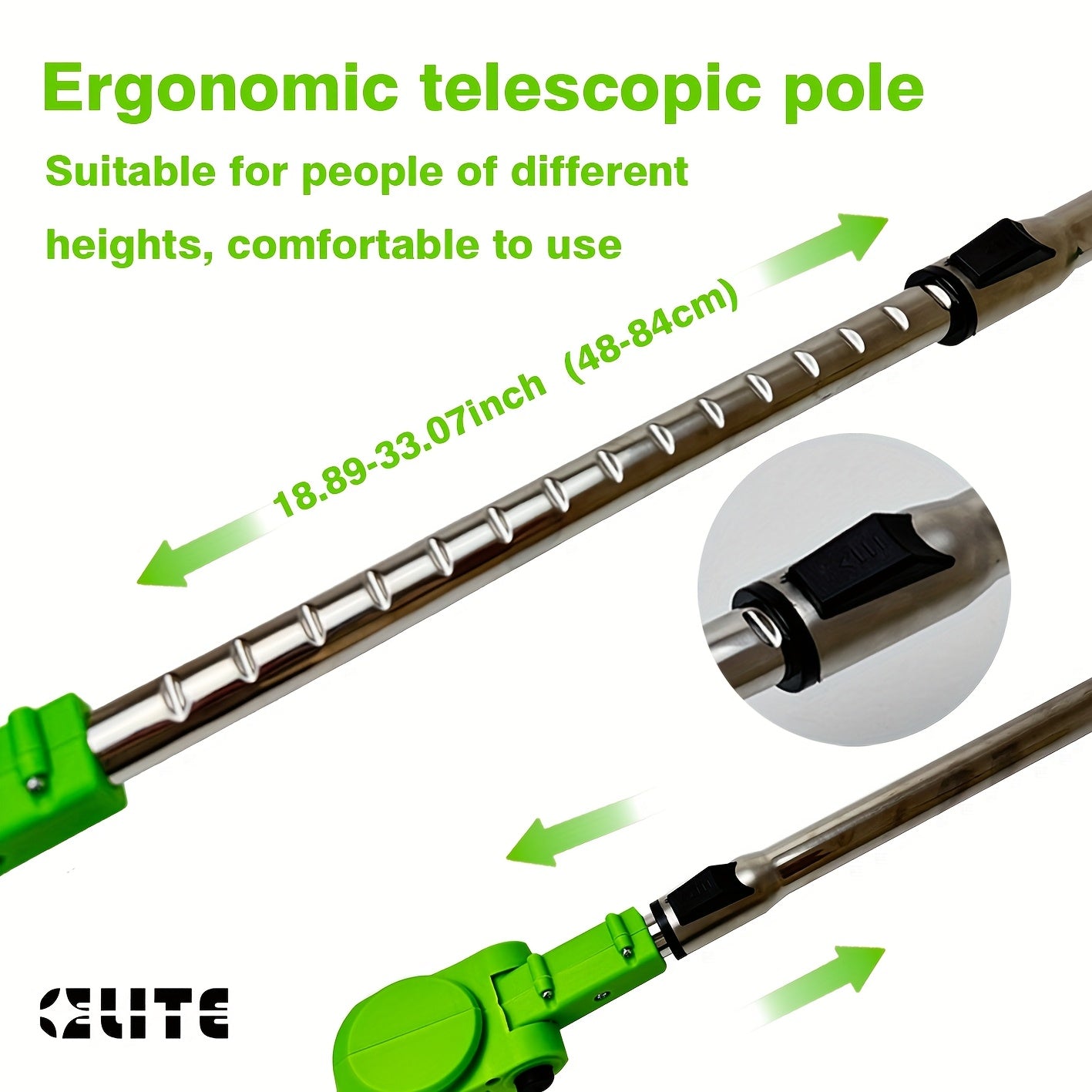 Portable Lithium Wireless Electric Lawn Mower – Adjustable & Rechargeable