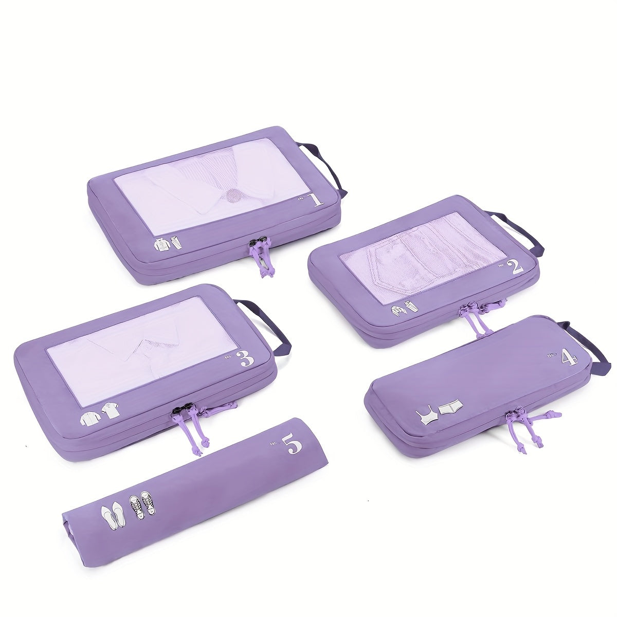 TravelSmart Compression Packing Cube Set – Efficient Luggage Solution