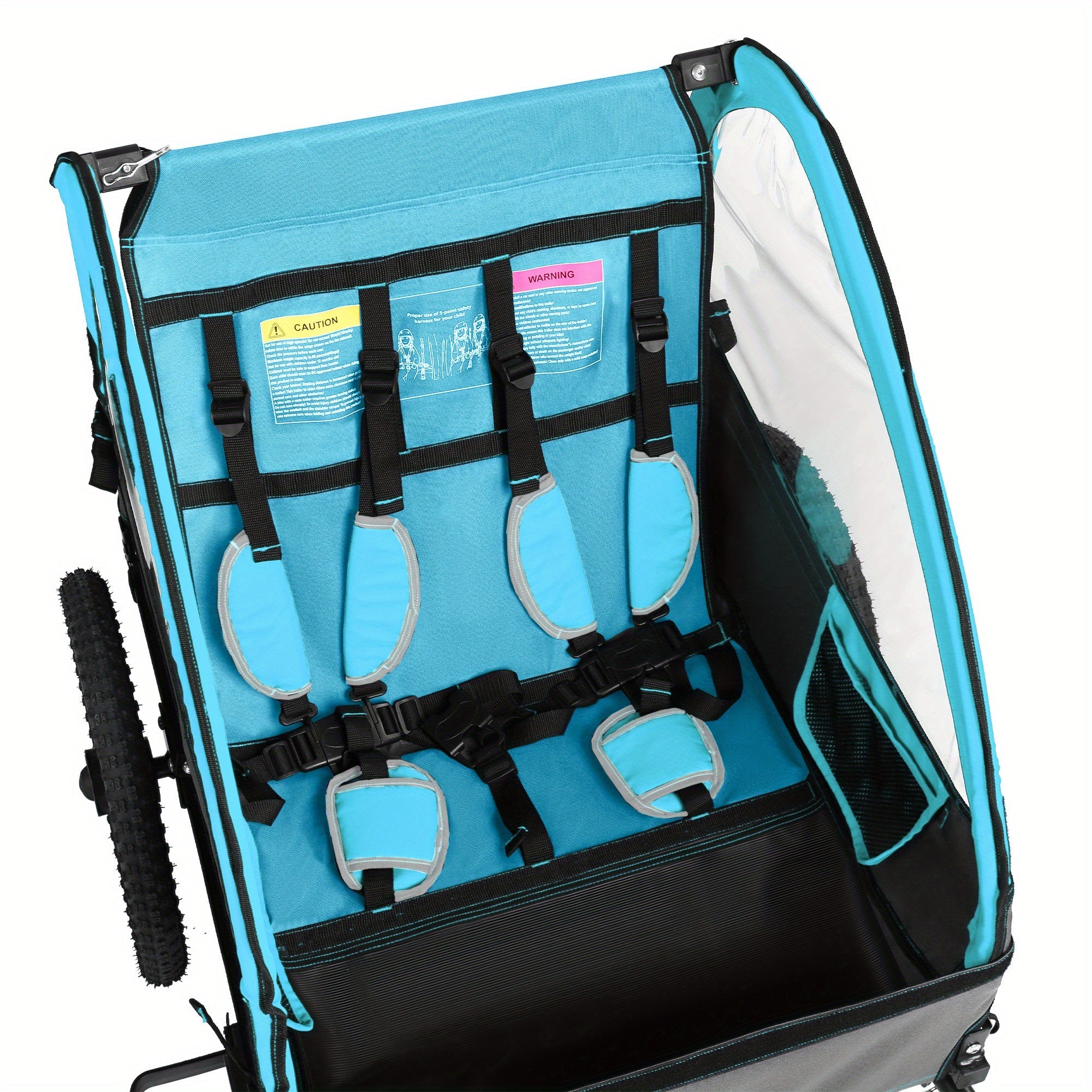 FlexiRide 2-in-1 Bike Caravan – Comfortable and Foldable for Two People