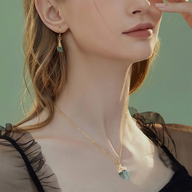 Crystal Jewellery Set Necklace and Earrings - Elara