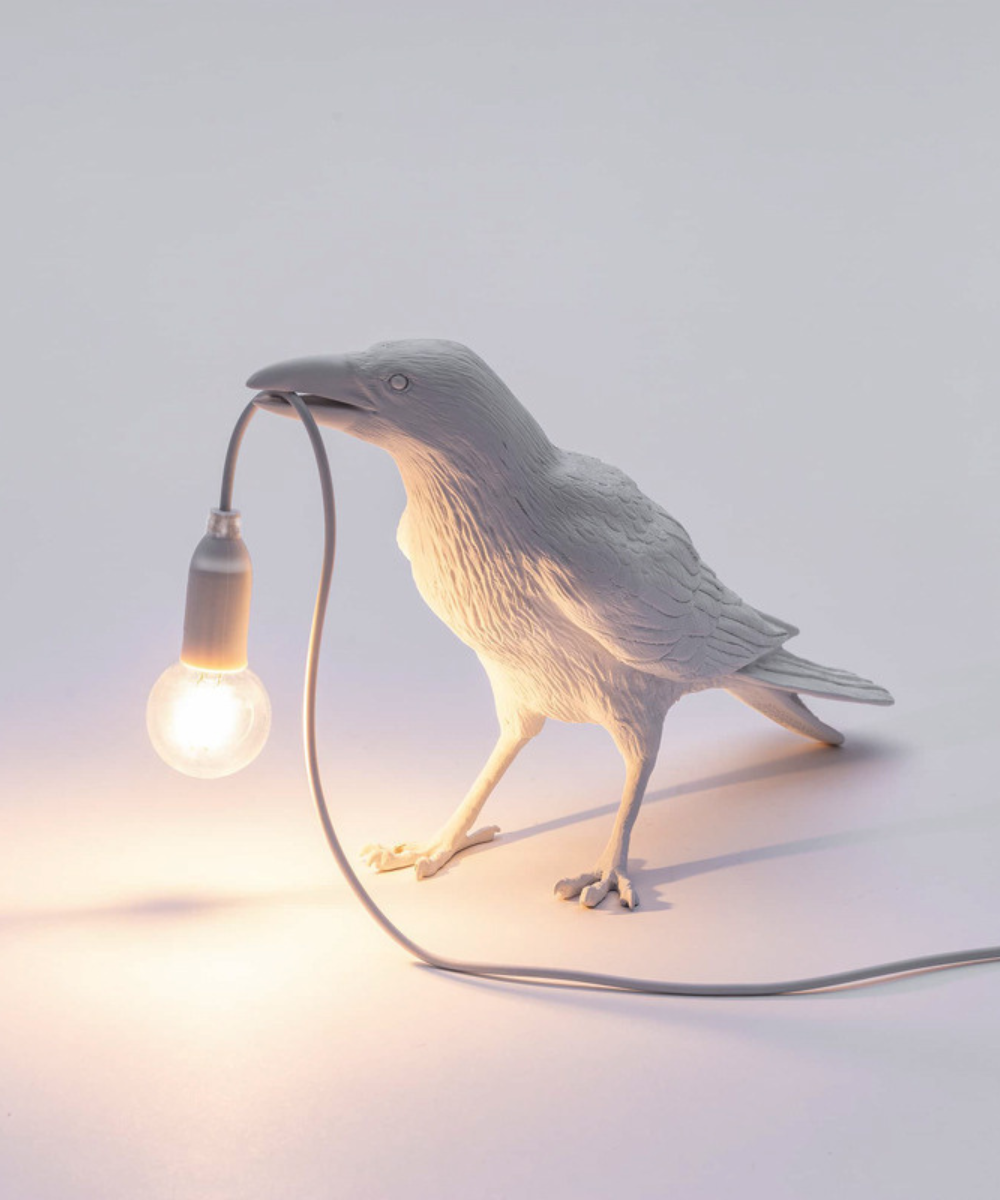 Crow Table Lamp - Unique and Artistic Lighting
