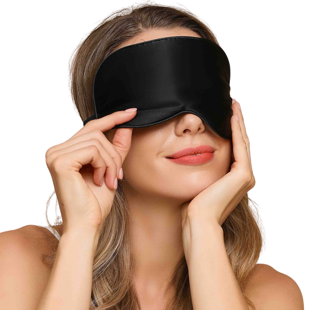 Luxury Sleep Mask Made from Pure Mulberry Silk – LunaPure