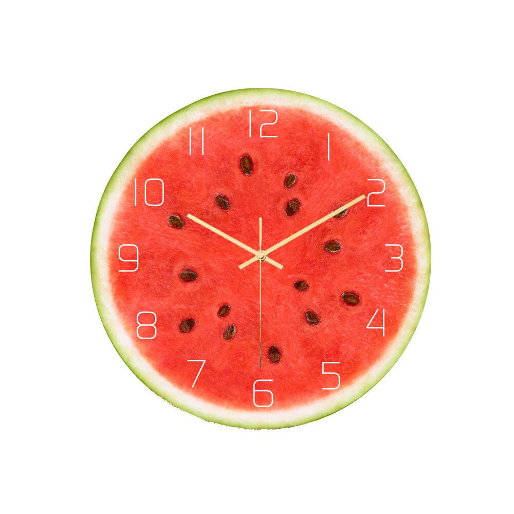 Fruit Fiesta Wall Clock - Cheerful Decoration for Your Space