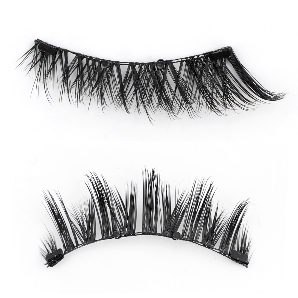 Reusable Magnetic Eyelash and Tweezers Set – No Glue Required