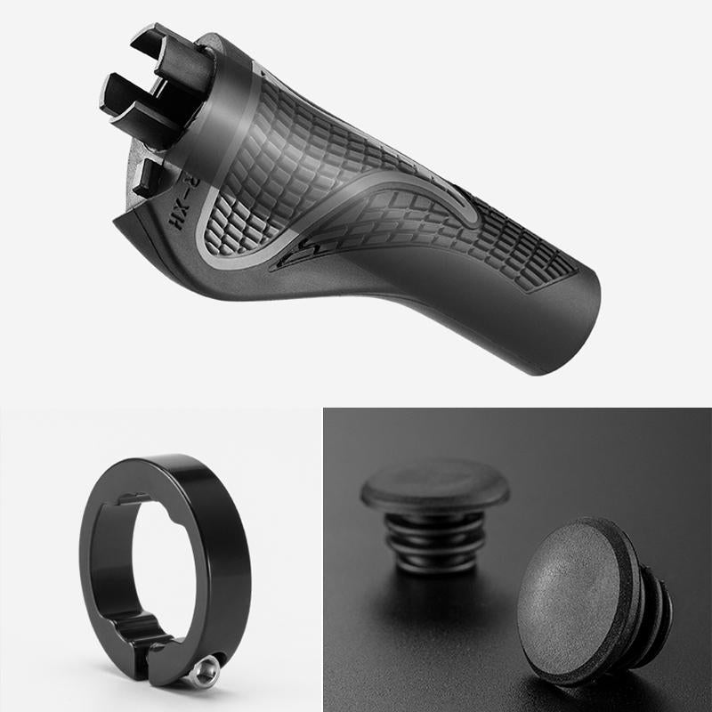 Aluminium Alloy and Silicone Bicycle Grips