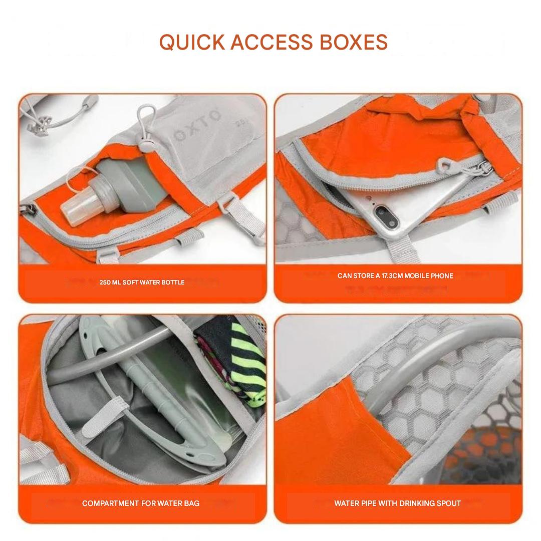 Lightweight, Waterproof Rucksack with Integrated Water Bladder – AquaPack