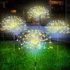 Waterproof Solar Garden Lamp with Firework Effect – SparkGlow