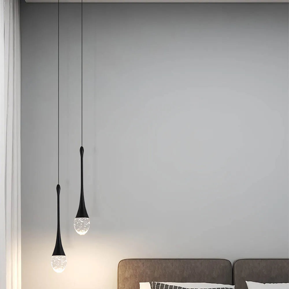 Glass Pendant Light with Warm Glow - Vetra