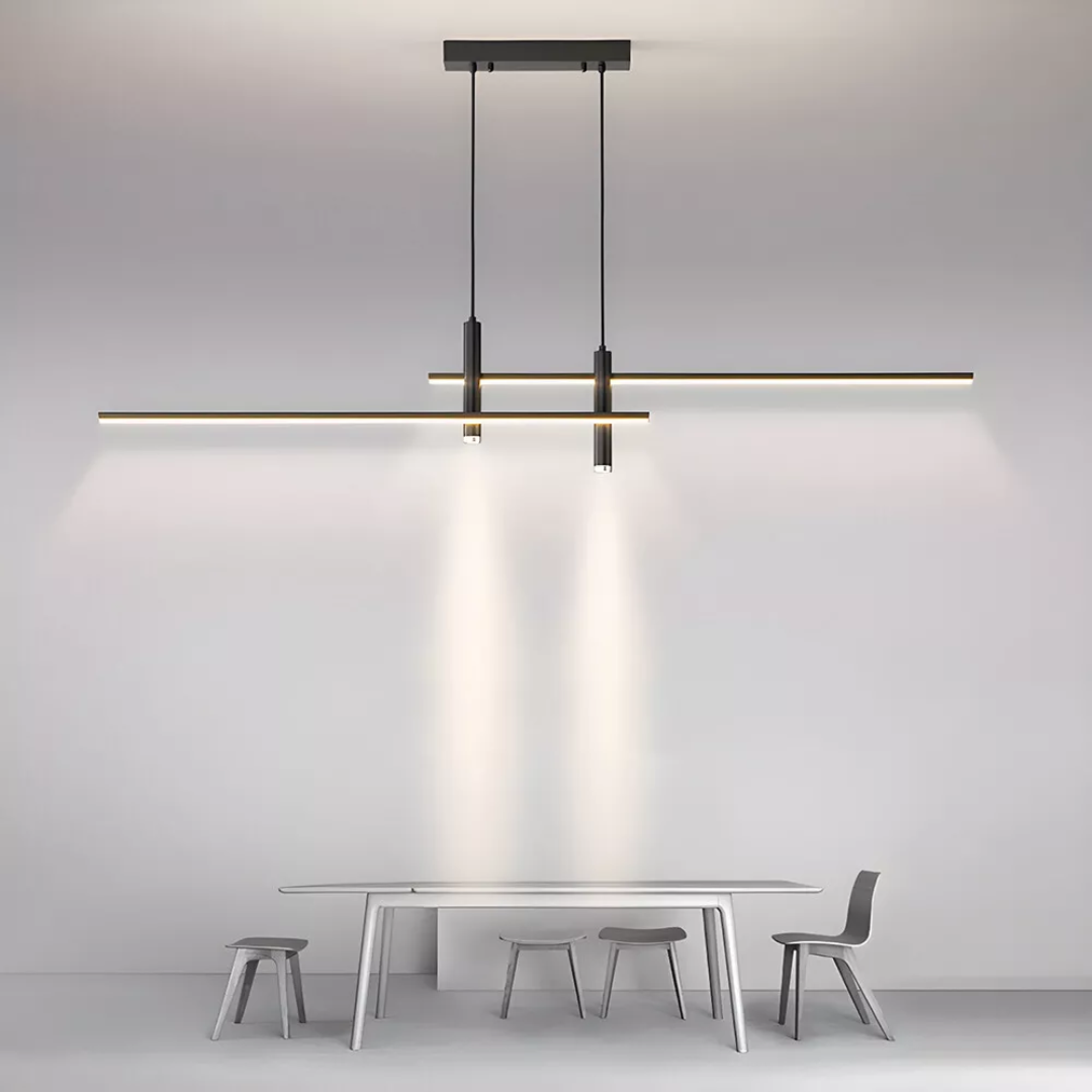 Juvo | Stylish Design Lamp | Minimalist Design | Dimmable LED Lighting | Adjustable Height | Suitable for Dining Room | Ideal for Atmospheric Tables | Fits Perfectly in Any Interior